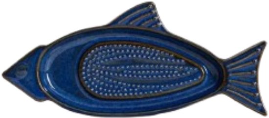 Homla Talma knoflookrasp schaaltje – rasp bordje met ribbels, keramiek, 17 cm