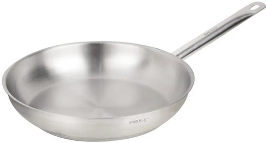 Kinghoff KH-2020 Stainless Steel Frying Pan – Ø28 cm – Without Non-Stick Coating