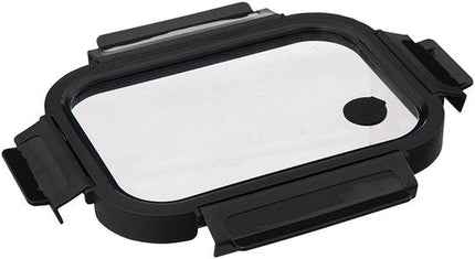 Vershoudbakje glas 370 ml Five® - Transparant - Met deksel | Vaatwasserbestendig | Magnetronbestendig | Luchtdicht | Diepvriesbestendig | BPA-vrij | Waterdicht