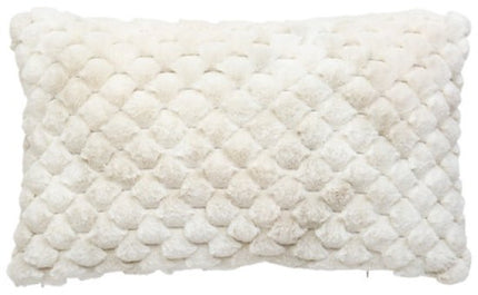 Adriel Sierkussen - Set van 2 - Luxe Zachte Kussens met Tie-Dye Effect - Afneembare Hoes en Vulling - Polyester - 38 x 58 cm - Beige