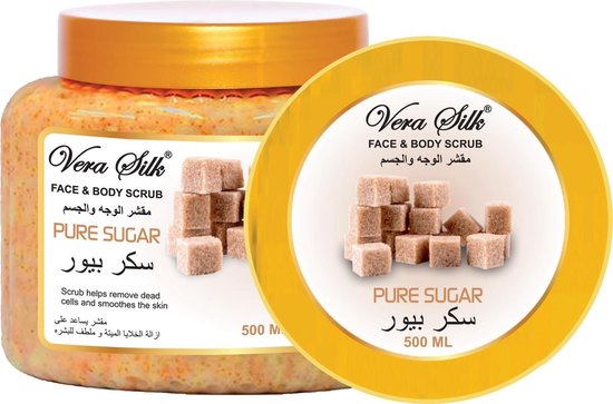 Vera Silk Pure Sugar Face & Body Scrub