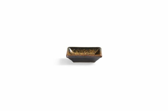 MPLCo Ondes dipschaaltje – keramiek, ca. 8 x 5,5 x 2 cm, aardetinten