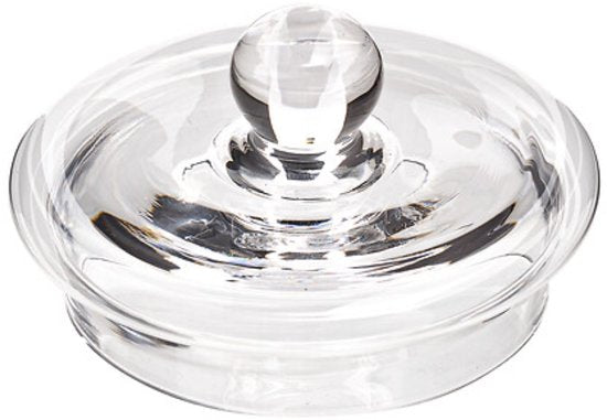 Glazen snoeppot met deksel – bewaarpot 0,4 liter, Ø 12,5 x 12 cm – foto 5