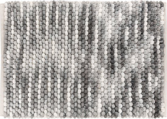 5Five Baumwoll-Badematte - 50 x 70 cm - Extra weich - Grau