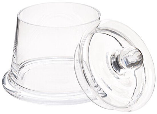 Glazen snoeppot met deksel – bewaarpot 0,4 liter, Ø 12,5 x 12 cm – foto 4
