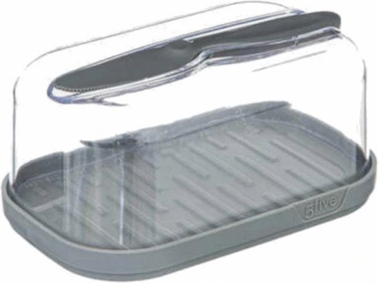 Five - butter dish with lid - Butter dish with spreader - butter storage container - butter holder - Butter dish