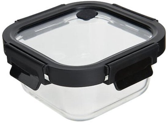 Glazen vershoudbakjes met deksel, set van 4 – 500 ml, borosilicaatglas – foto 3