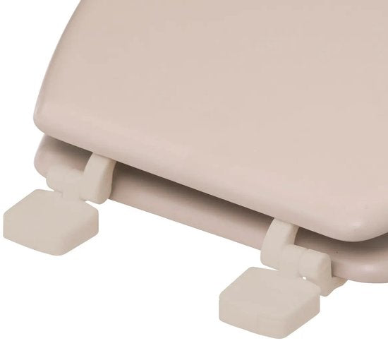 5Five Toilettensitz Colors - beige - MDF / HDF-Holz - universell - Standard-WC-Sitzbefestigung