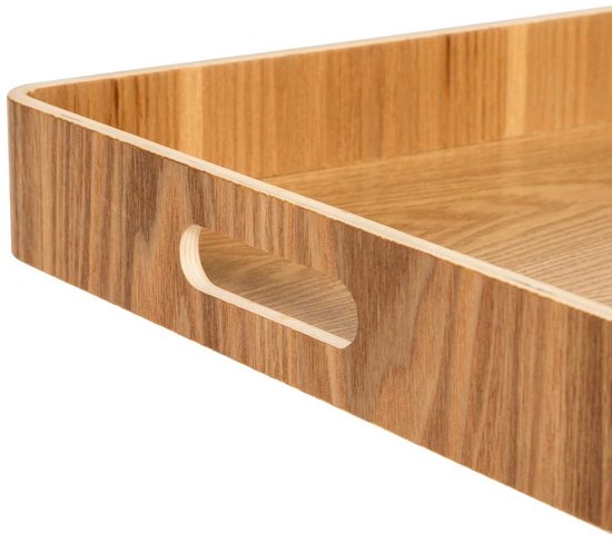 5Five Curve Dienblad/Plateau - 43x30x5cm - Bruin