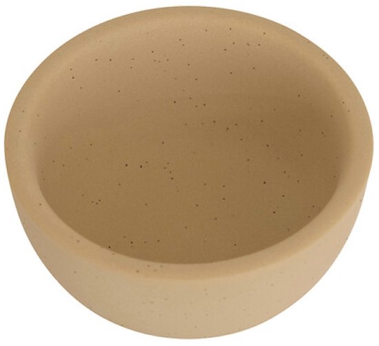 Wonja Oliebrander - Aroma Oliebrander - Geurbrander voor Etherische Oliën - Wax Melt & Aromatherapie Brander - Keramiek - 9.3 x 7.2 x 11 cm - Beige