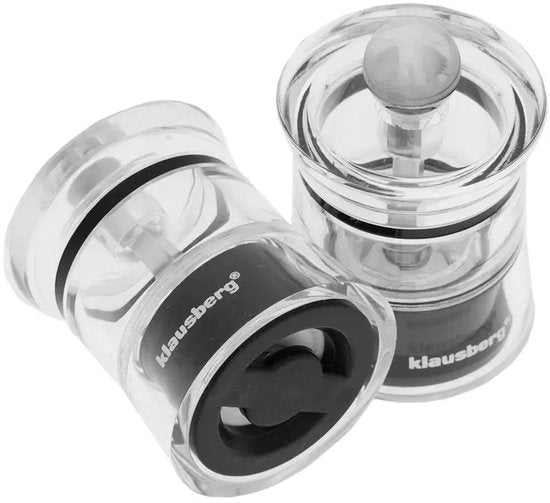 Klausberg - Peper- en Zoutmolenset - 6 cm - Keramisch Mechanisme