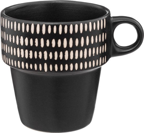 Secret de Gourmet ETHNIKA keramische kopjes op standaard – set van 4, 250 ml – foto 5