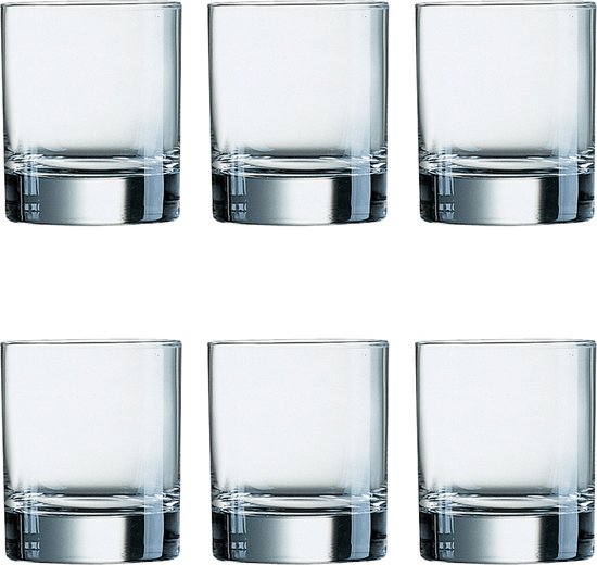 Arcoroc tumbler Islande 200 ml – set van 6 whiskyglazen – foto 7