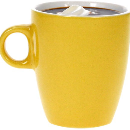 Cosy & Trendy Vicky Beker - 19 cl - Ø 7 cm x 8.5 cm - Geel - Set-6