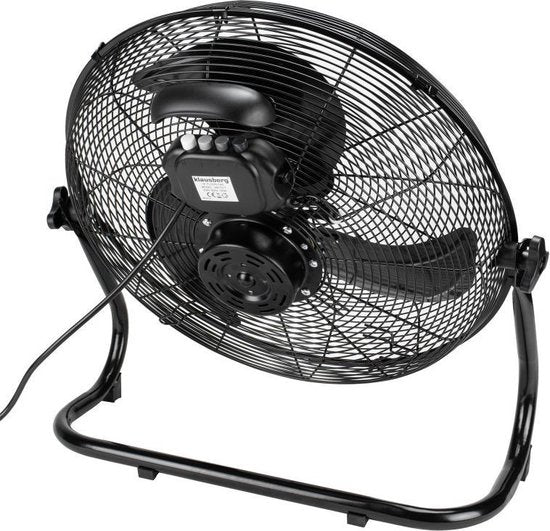 Klausberg 7517 - floor fan 45 cm - Black - 100W - 3 speeds