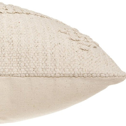 Safari 3D Sierkussens - Set van 2 - Decoratieve Kussens met Reliëf – Binnenkussen - Zacht Polyester / Rayon - 38x58 cm - Beige