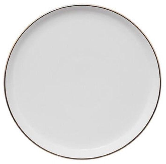 Sublima Dessertteller - 6er-Set - Kuchenteller - Kleine Teller für Dessert, Frühstück und Gebäck - Spülmaschinenfest - Porzellan - Ø 20 cm - Weiß