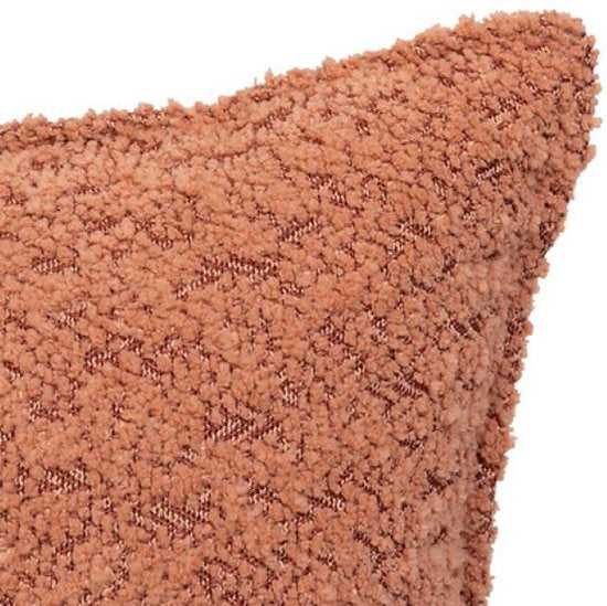 Terracotta sierkussen 30 x 50 cm – rechthoekig bankkussen van polyester – foto 3