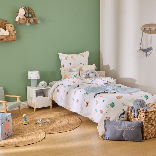 Atmosphera Kids Sea Dekbedovertrek set met 1 kussensloop 140 x 200 cm / 65 x 65 cm
