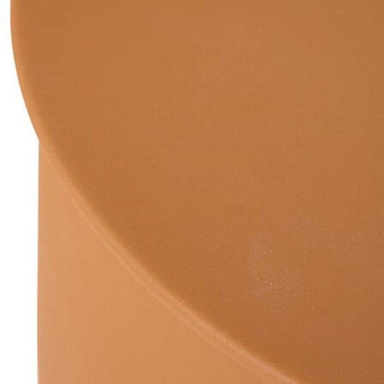 Atmosphera – Totem Salontafel Palomba – Oker Ø 31 cm Staal H 41,8 cm – Geen Montage