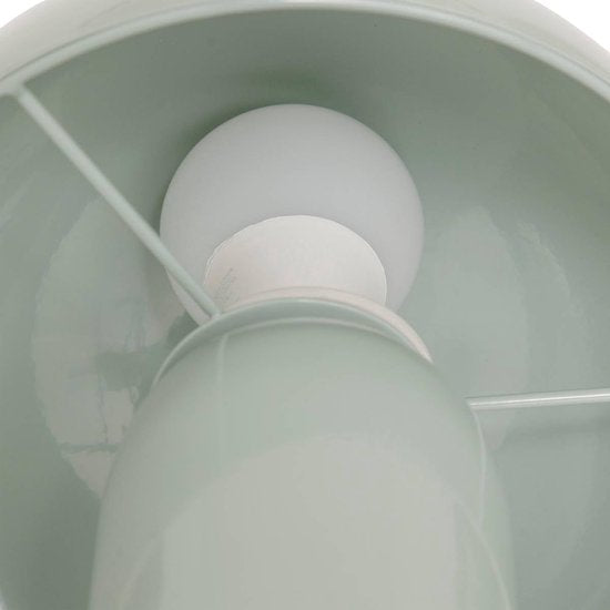Atmosphera Lito Table Lamp / Mushroom Lamp - Ø20xH25 cm - Celadon Green