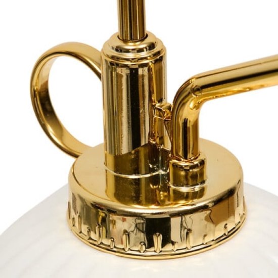 Plantenspuit - Keramische Plantensproeier - Bloemenspuit - Kamerplanten Waterverstuiver - Vintage Planten Mister - 220 ml - Dolomiet - 10,7 x 10,7 x 17,5 cm - Wit