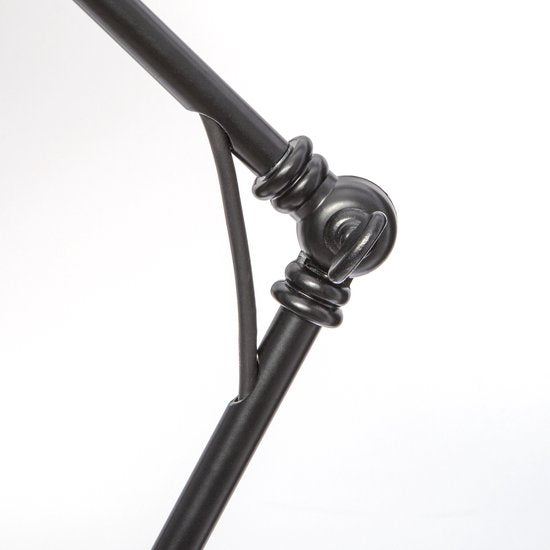 Atmosphera Tafellamp / bureaulampje Design Light Classic - zwart - metaal - H62 cm - Leeslamp