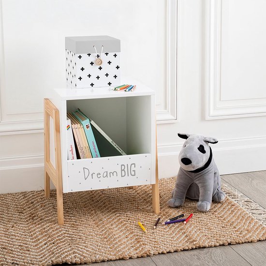 Atmosphera - Dream Big Bedside Table - Bookshelf - 40 x 33 x 30 cm