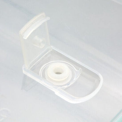 Vershoudbak - Glazen Vershoudbak - Voorraaddoos met Deksel - Set van 2 - Luchtdichte - Borosilicaat Glas - Vierkant - 1.18L - 18.3x18.3x7.3 cm - Blauw