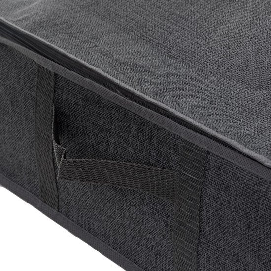 5Five opbergzak voor dekbed met vacuümzak – antraciet, 100 x 45 x 15 cm – foto 5