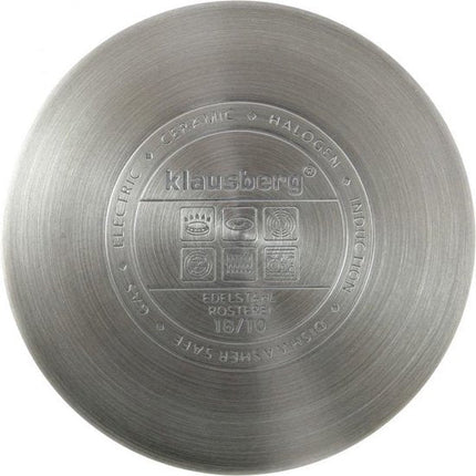 Klausberg 7479 fluitketel - 3L - rvs - alle warmtebronnen
