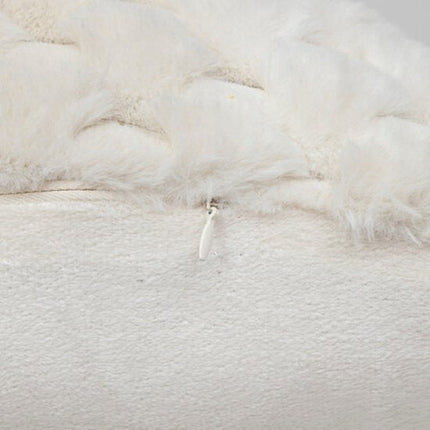 Adriel Sierkussen - Set van 2 - Luxe Zachte Kussens met Tie-Dye Effect - Afneembare Hoes en Vulling - Polyester - 38 x 58 cm - Beige