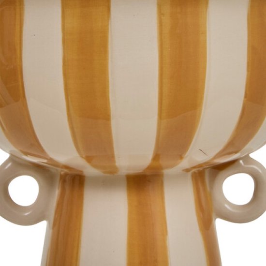 Chéri Geurkaars Pot - Scented Candle 1 Lont Luxe Decoratie Kaars 25u Brandtijd - Bloemige & Kruidige Geurkaars Woonkamer Sfeerkaars - Decoratieve Kaars in Pot Gift Idea - Keramische - 310 g - Geel