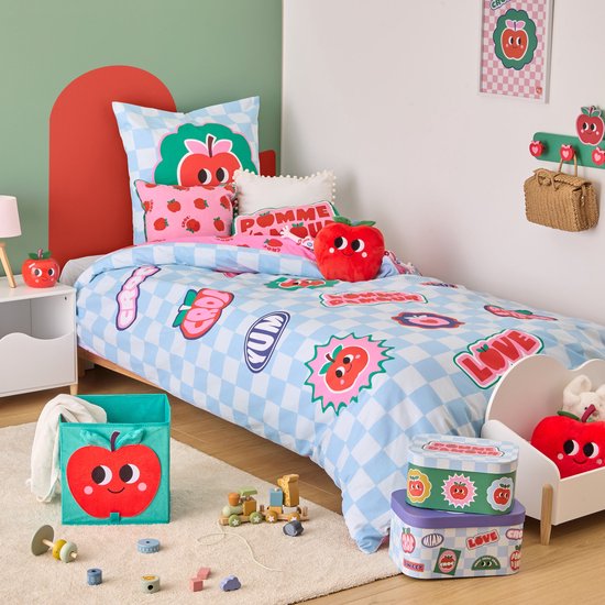 Atmosphera Kids Chachapop Dekbedovertrek set met 1 kussensloop 140 x 200 cm / 65 x 65 cm