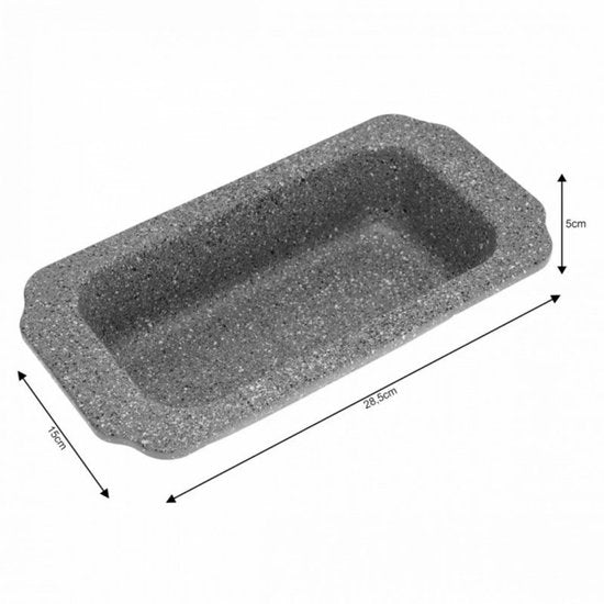 Klausberg 7378 – Backform 28 cm (Innenmaß 21 cm) zum Backen von Teig