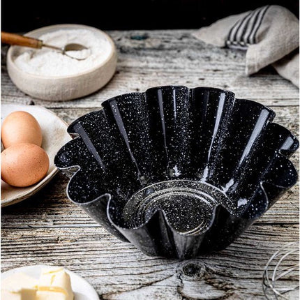 Granieten bakvorm - tulbandbakvorm voor cake 23,5CM