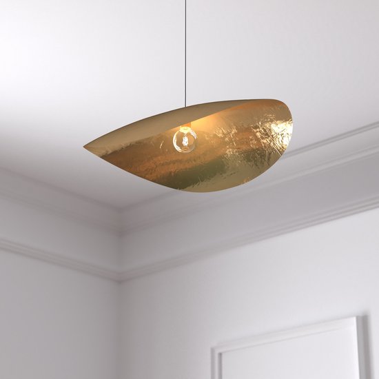Atmosphera Arlo Pendant Lamp - E27, not included - 56 x 42 x 123 cm - Gold