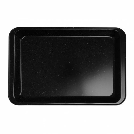 KINGHOFF Backform in Marmoroptik - Rechteckige Kuchenform 42,5 x 28,5 x 5 cm - Schwarze Antihaftbeschichtung - Ofenfest