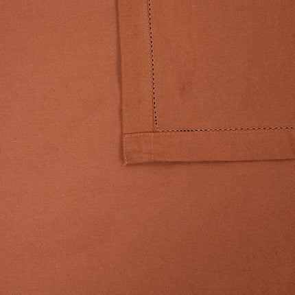 Atmosphera Tafelkleed - terracotta - katoen - 240 x 140 cm - rechthoek - tafellaken