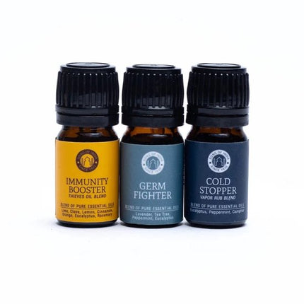 Song of India - Wellness - Etherische Olie Set - 3 flesjes 5ml
