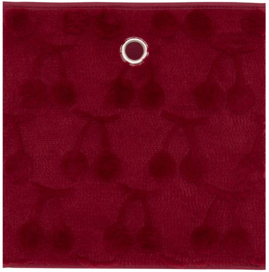 Atmosphera Kids Cerise Opberg - 30 x 30 x 30 cm - Opvouwbaar - Rood