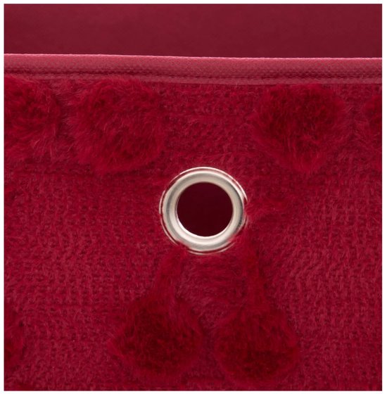 Atmosphera Kids Cerise Opberg - 30 x 30 x 30 cm - Opvouwbaar - Rood