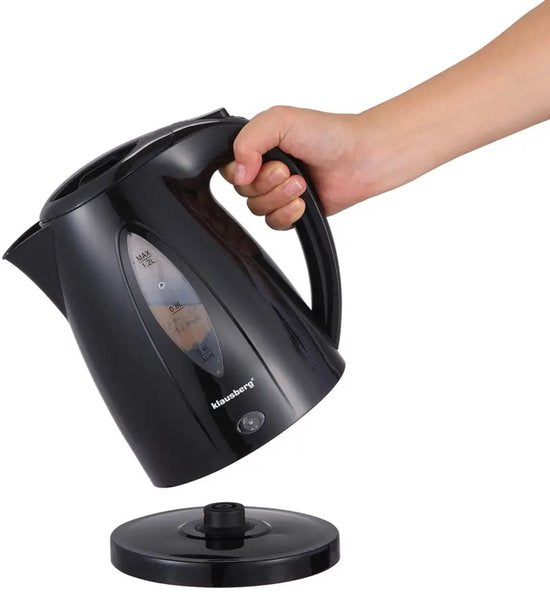 Klausberg KB-9001 - Waterkoker - 1. 2 liter - Zwart - 1100 watt