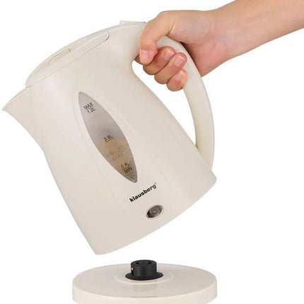 Klausberg KB-9002 - Waterkoker - 1.2 liter - beige - 1100 watt