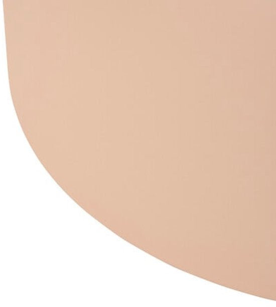 Atmosphera Totem Bijzettafel Palomba - Ø 31 cm Metaal - Beige