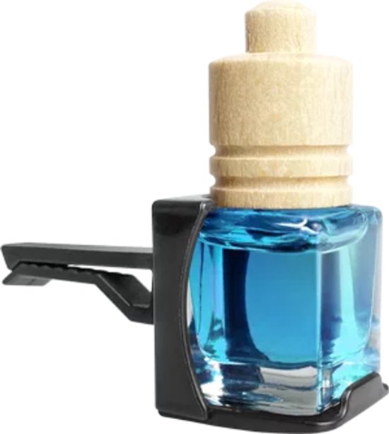 Elix - Clip-It Fresh Autoparfum - Auto-Lufterfrischer - Clip für Lüftungsschlitze - Duft-Clip mit ätherischen Ölen - Langanhaltender Duft bis zu 45 Tage - 5 ml - New Car