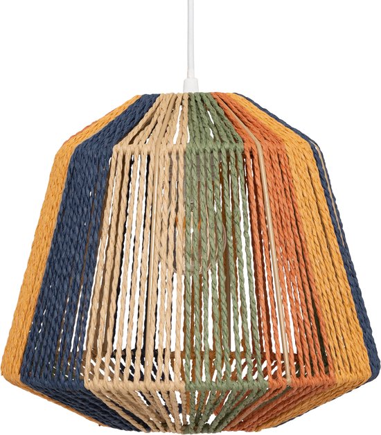 Atmosphera Rope Pendant Light - 30 x 26 cm - Multi