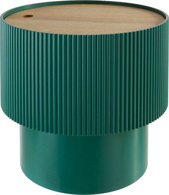 Atmosphera Coffee Table - Side Table - Ø39xH35 cm - Green