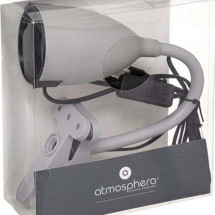 Atmosphera Klem bureaulampje - Design Light Classic - grijs - H43 cm - Leeslamp