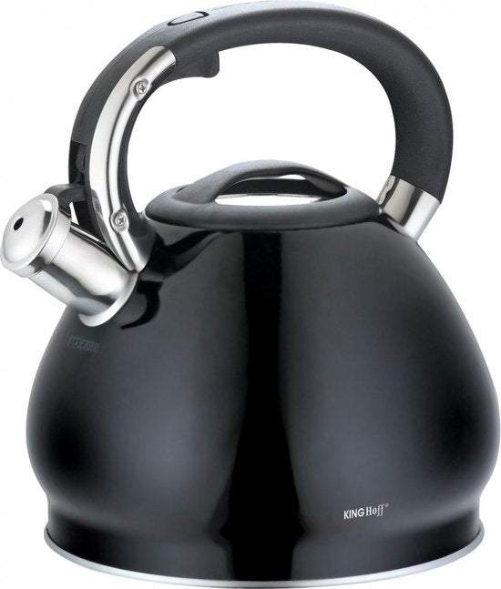Kinghoff Fluitketel zwart
